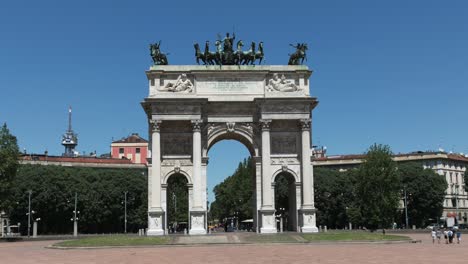 Arch-of-Peace,-Milan-Italy