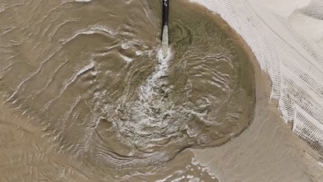 A-pipe-transporting-dredge-sand-in-aerial-view