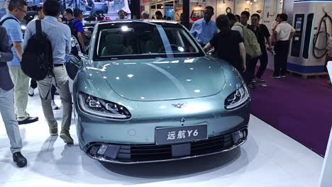 Chinese-manufacturer-electric-car-displayed-at-Canton-Fair