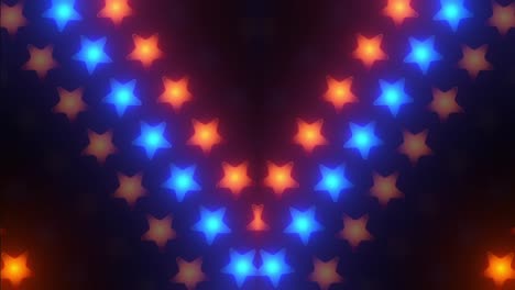 Colorful-stars-vj-loop-animated-background-for-events,-shows,-concerts,-parties,-presentations,-websites,-LED-wall-lights-vj-loop-4k