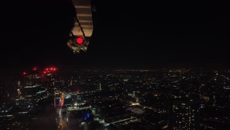 Lapso-Nocturno-De-Londres-Desde-El-Edificio-Bishopgate