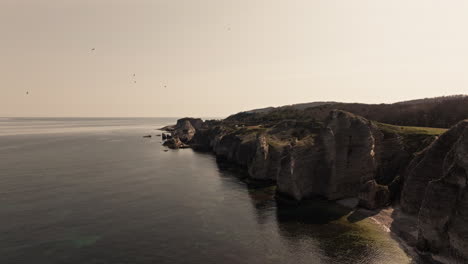 Toma-Panorámica-Con-Drones-Del-Vídeo-Del-Mar-Negro