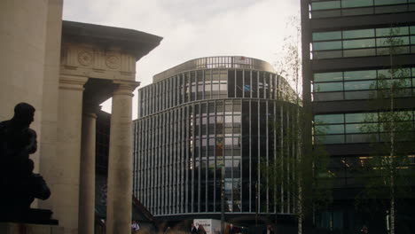 A-wide-establishing-shot-moving-across-PWC’s-Birmingham-location-on-a-sunny-morning