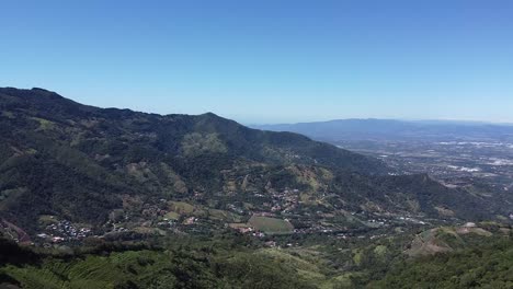 Costa-Rica-Berge-In-Der-Nähe-Der-Stadt,-Escazu,-Santa-Ana,-Natur