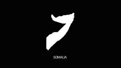 Digital-revealing-and-zooming-in-on-Somalia-Country-Map-Alpha-video-with-Country-Name-revealing-background-|-Somalia-country-Map-and-title-revealing-alpha-video-for-editing-template-conceptual