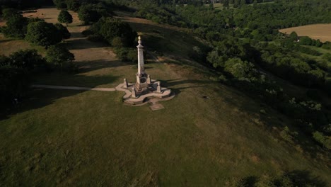 an-orbit-of-a-hillside-monument-in-the-countryside