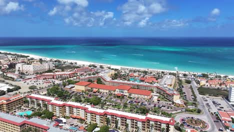 Eagle-Beach-At-Oranjestad-In-Caribbean-Netherlands-Aruba