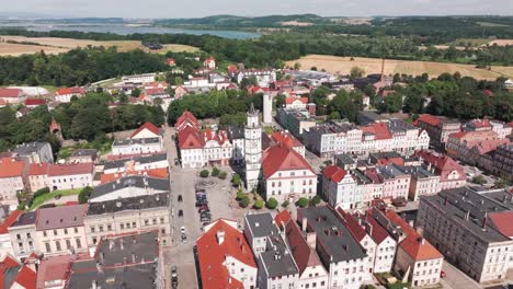 Ciudad-De-Paczkow-En-Polonia,-Provincia-De-Opole