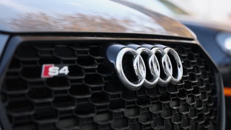 Audi-S4-Logo-And-Radiator-Grille---Compact-Luxury-Car