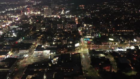 Aerial-View-of-Hollywood-California