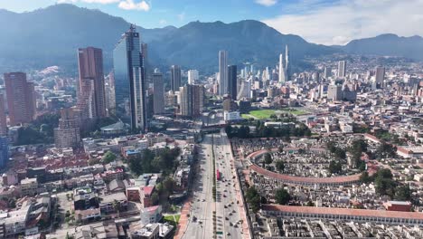 Finanzzentrum-In-Bogota-In-Cundinamarca,-Kolumbien