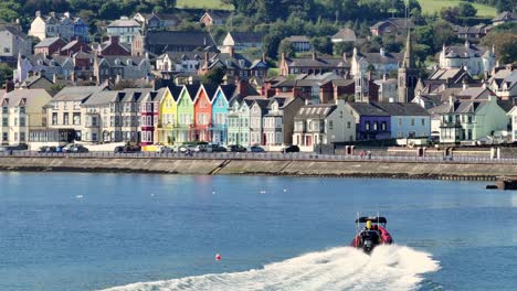 Seaside-town-Whitehead-in-County-Antrim,-Northern-Ireland