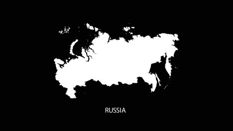 Vídeo-Alfa-Revelador-Digital-Y-Zoom-En-El-Mapa-Del-País-De-Rusia-Con-Fondo-Revelador-Del-Nombre-Del-País-|-Mapa-Del-País-De-Rusia-Y-Título-Que-Revela-Vídeo-Alfa-Para-Editar-La-Plantilla-Conceptual