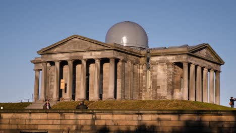 Observatory-Building-on-Calton-Hill,-Edinburgh,-Scotland