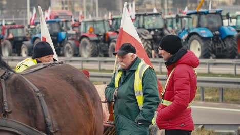 Farmers'-protest-in-Europe-in-Poland