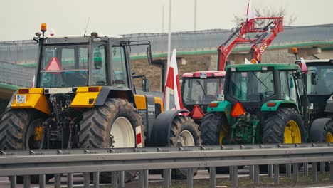 Farmers'-protest-in-Europe-in-Poland