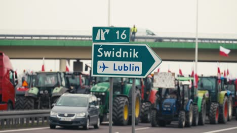 Farmers'-protest-in-Europe-in-Poland