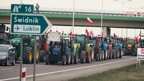 Farmers'-protest-in-Europe-in-Poland