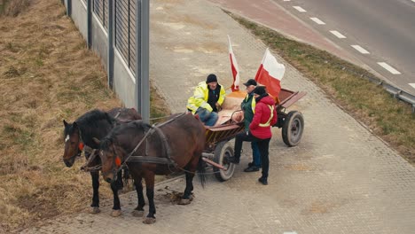 Farmers'-protest-in-Europe-in-Poland