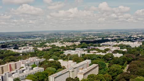 Brasília,-monument-to-modernist-architecture,-UNESCO-World-Heritage-Site