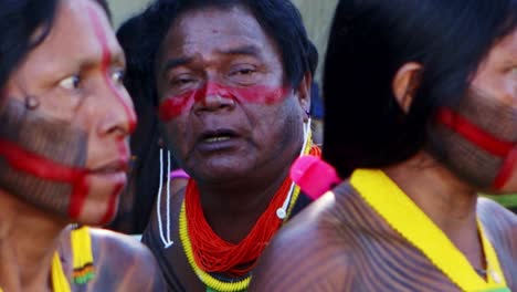 Indigenous-peoples-of-Brazil,-diverse-ethnic-groups-with-unique-cultures