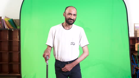 general-shot-of-disabled-man-with-cane
