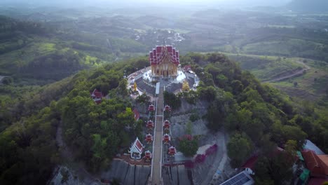 Drone-shot-panning-up-to-reveal-a-valley-that-is-only-seen-in-movies