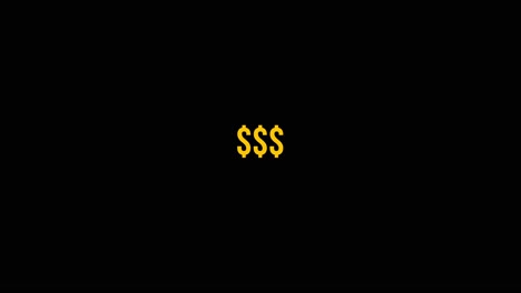 Gold-Dollar-symbols-animate-over-black-overlay