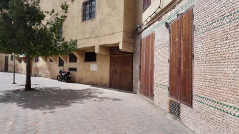 Medina-streets-of-Fes-Morocco-arabic-french-inspired-city-in-North-Africa