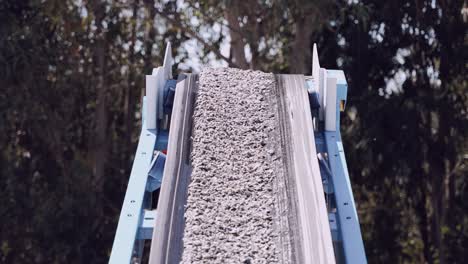 Conveyor-belt-in-a-quarry-transporting-gravel