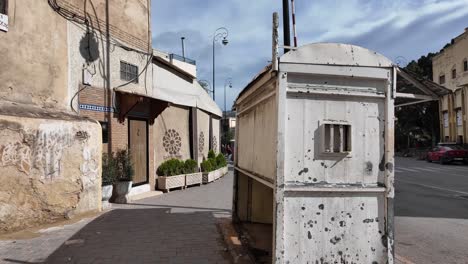 Fes-Morocco-streets-during-day-time-Walking-POV-old-city-quarters