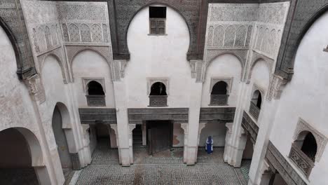 Authentic-palace-riad-residence-in-the-medina-of-Fez-Morocco-window-view