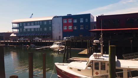 Portland,-Maine,-Arbeiten-Am-Wasser-Im-Alten-Hafen