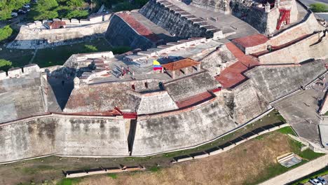 Castillo-De-San-Felipe-En-Cartagena-De-Indias-En-Bolívar-Colombia