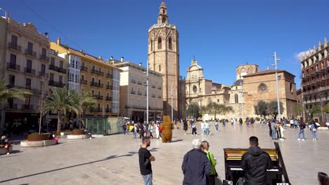 4k-Centro-Histórico-De-Valencia