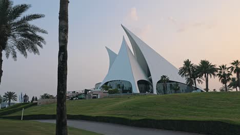 Eine-Allgemeine-Ansicht-Des-Dubai-Golf-Club,-Der-1993-Eröffnet-Wurde-Und-Einen-18-Loch-Par-71-Championship-Golfplatz-Umfasst