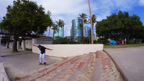 skateboard-trick-over-a-big-gnarly-stair-set-in-hawaii