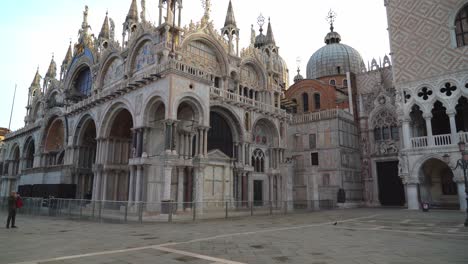 Saint-Mark's-Basilica-in-Piazza-San-Marco-of-Venice