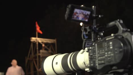 Video-journalists,-press,-and-media-during-Uddhav-Thackeray-Lok-Sabka-Election-Campaign-2024