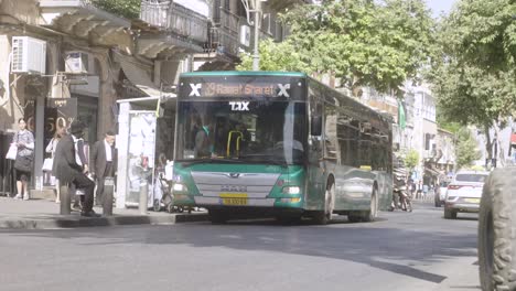 Un-Autobús-Urbano-Eged-En-Israel.