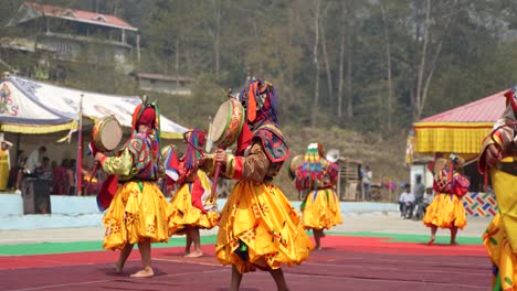 Este-Es-Un-Festival-Budista-Tradicional-Que-Se-Celebra-Cada-Año-En-El-Monasterio-De-Pedong.