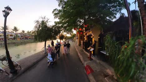 Timelapse-of-Vietnam's-Hội-An-city-strolls-during-the-summer-season