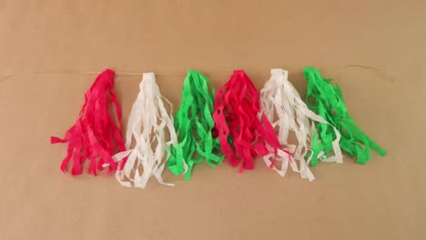 Handmade-Mexican-Decorations-in-Flag-Colors-for-Festivities