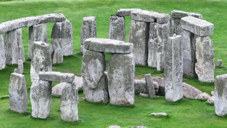 Stonehenge-UNESCO-World-Heritage-Site,-England-UK,-Drone-Shot