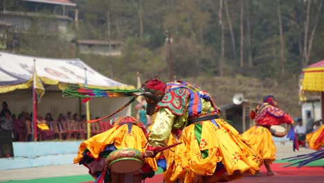 This-is-traditional-Buddhist-festival-held-every-year-in-pedong-monastery