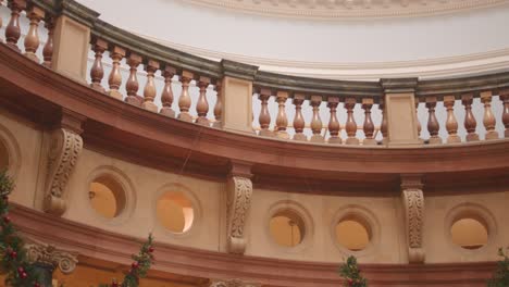 Entrance-Hall-Interior-Of-National-Museum-of-Ireland-–-Archaeology-In-Dublin,-Ireland