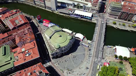 Aerial-view-of-the-Arriaga-theater-Bilbao