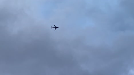 Jet-airplane-extreme-low-angle-view-shot-from-the-cockpit-of-another-plane