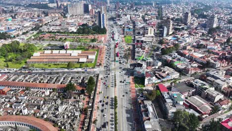 El-Dorado-Avenue-In-Bogota-In-Cundinamarca,-Kolumbien