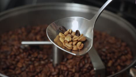 Rejecting-bad-coffee-beans-from-coffee-making-process